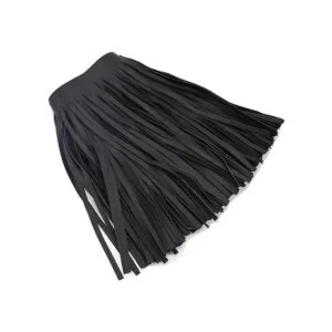 Flecos de cuero de doble cara de 2 yardas flecos de borla_5