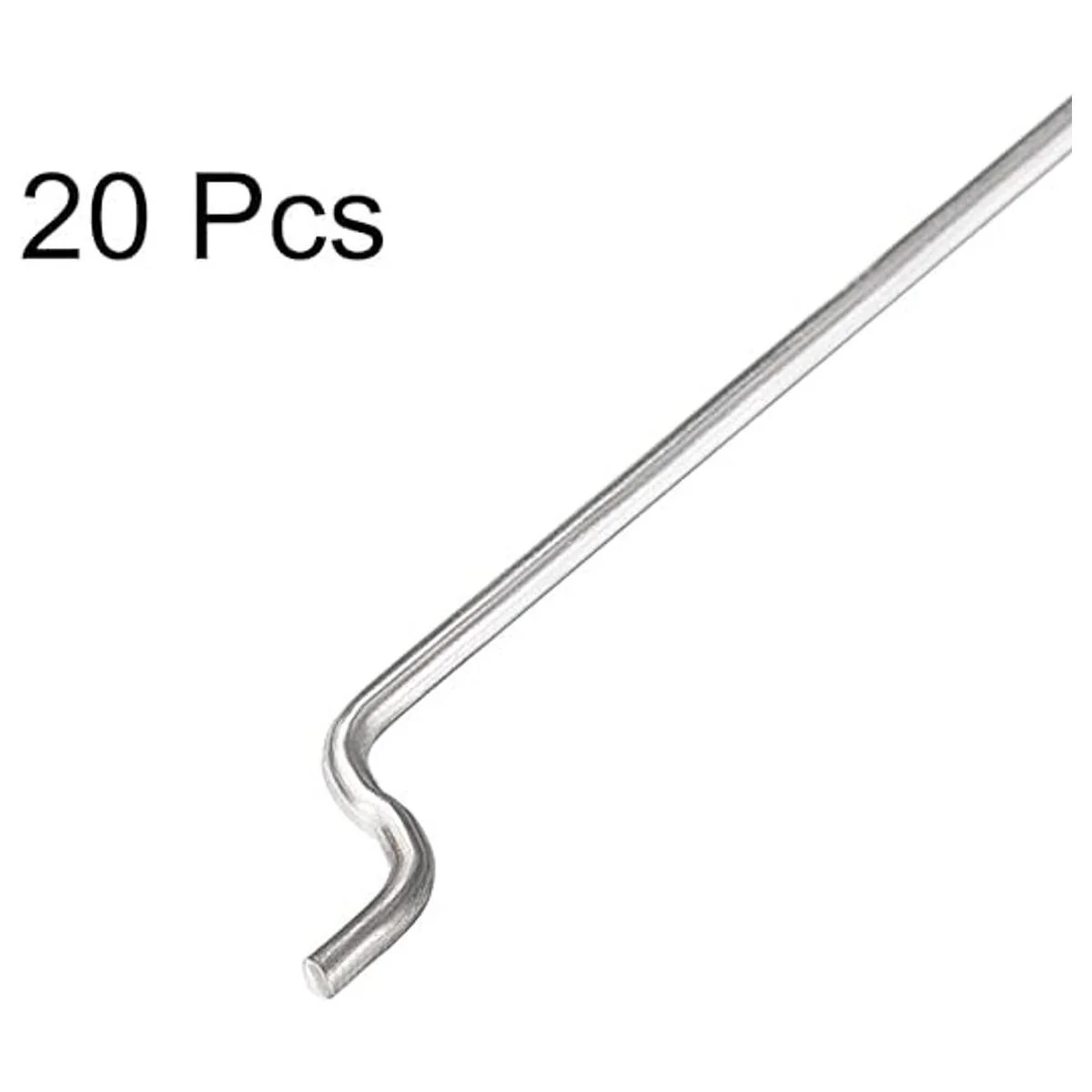 uxcell 1mm x 400mm 15.7 Inch Steel Z PullPush Rods_3