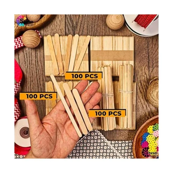 Suministros para manualidades de palitos de paleta 300_4