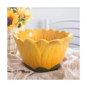 Bicuzat Cuenco para dulces 6.0 in diseño de girasol_4