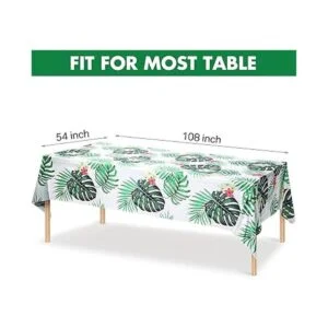 Mantel de 5 piezas con diseño de animales de la selva_2