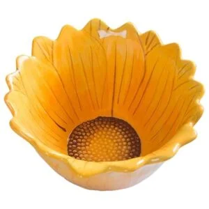 Bicuzat Cuenco para dulces 6.0 in diseño de girasol_1