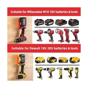 Paquete de 5 soportes de herramientas para taladro_4