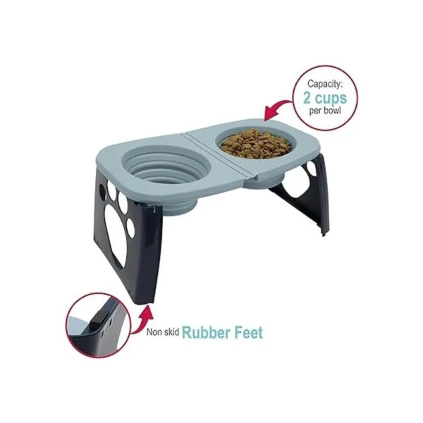 SportPet Cuencos elevados de acero inoxidable para_2