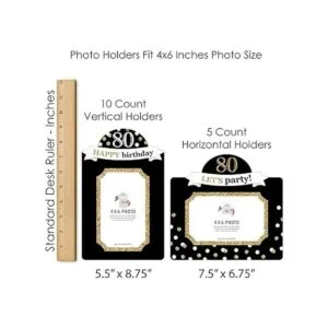 Big Dot of Happiness Palitos de centro de mesa para_6