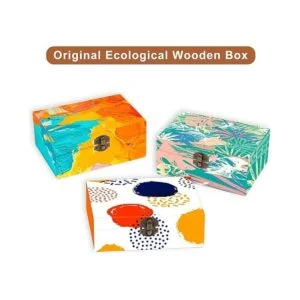 KYLER Caja de madera sin terminar con tapa con bisagras 4_2