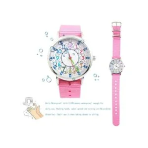 Bigbangbang Reloj analógico para niños reloj de tiempo de_5