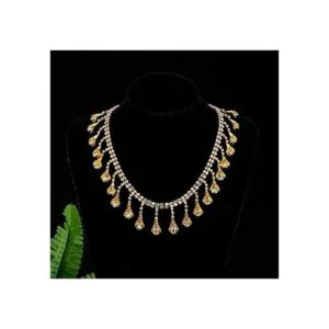 KAOYOO Borla de 1 yarda con diamantes de imitación de_3