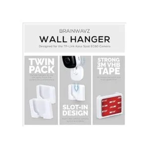 Brainwavz Soporte de pared adhesivo para cámara de punto_3