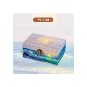 KYLER Caja de madera sin terminar con tapa con bisagras 4_3