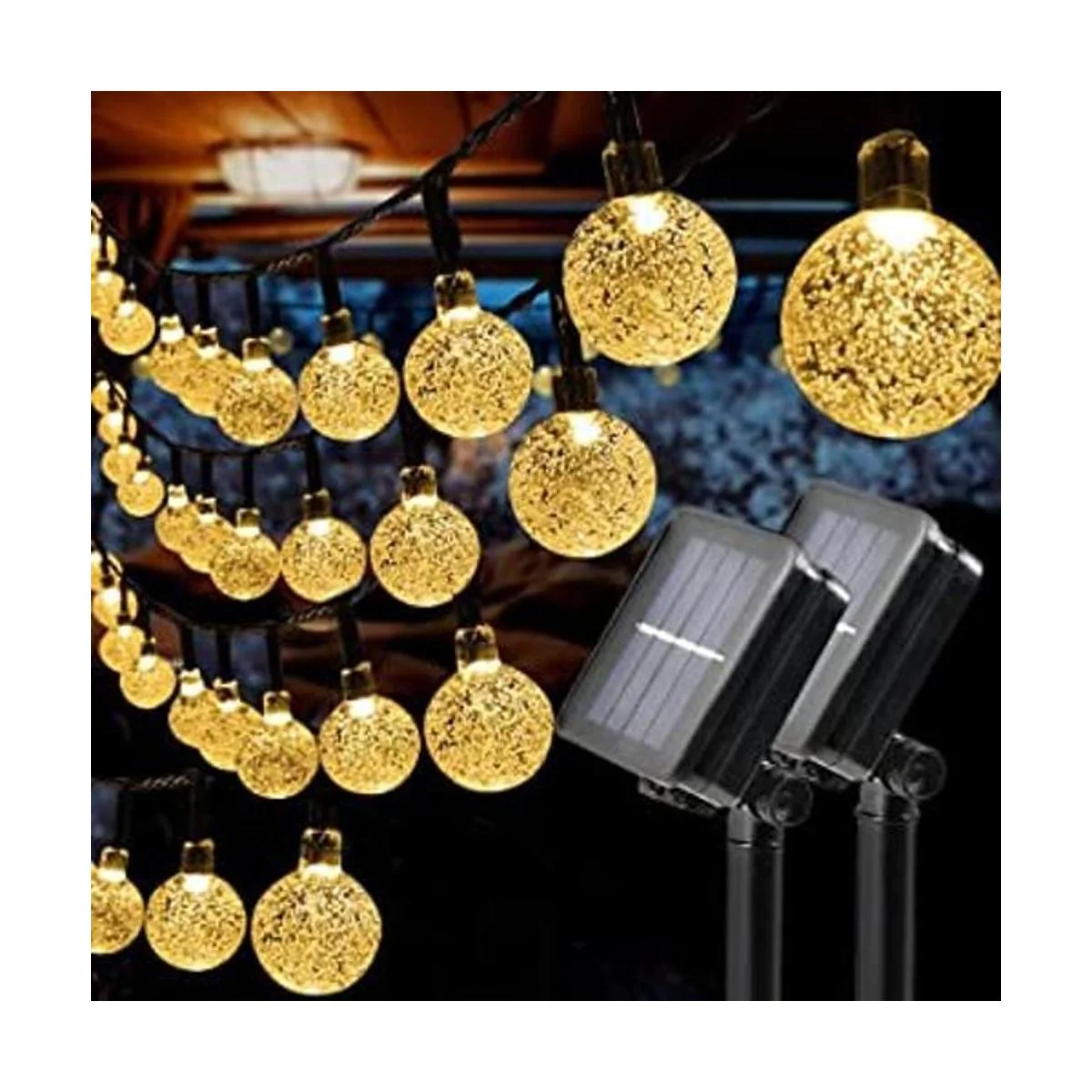 Solatec Tira de luces solares 2 unidades de luces_1