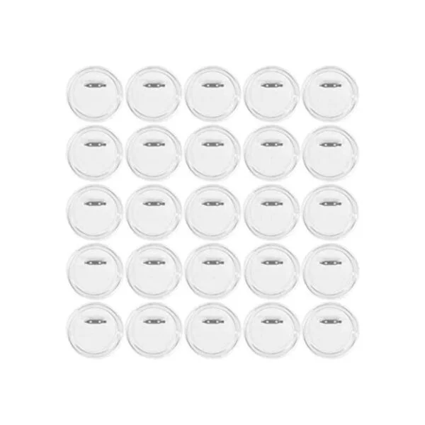 BUYGO O 25 insignias de botón de 3 pulgadas con alfiler_1