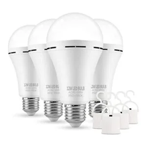 TFOI Bombillas LED de emergencia recargables para el_1