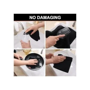 Homaxy Toallas de cocina 100 algodón de tejido gofre 13_4