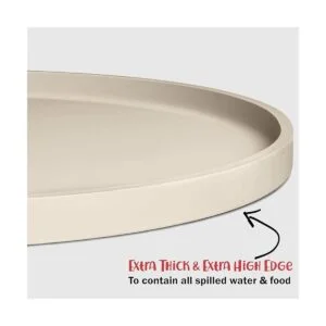 DogBuddy Alfombrilla de comida para perros impermeable_4