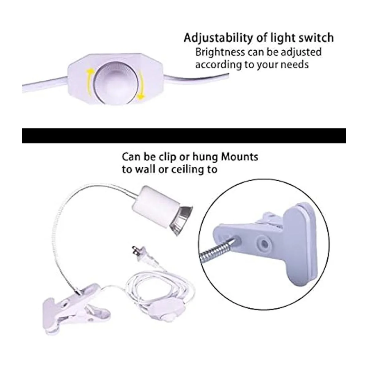 Lámpara de calor para reptiles bombilla UVB lámpara de_3