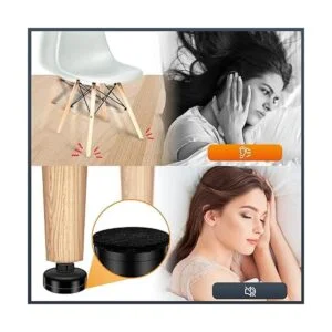 Juego de 10 pies de nivelación ajustables para muebles_7