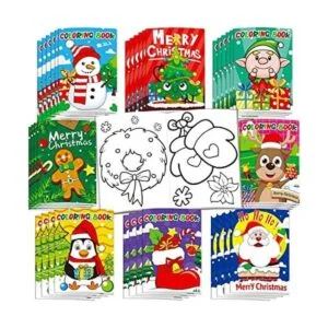 32 libros para colorear de Navidad para niños libro de_1