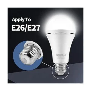 TFOI Bombillas LED de emergencia recargables para el_3