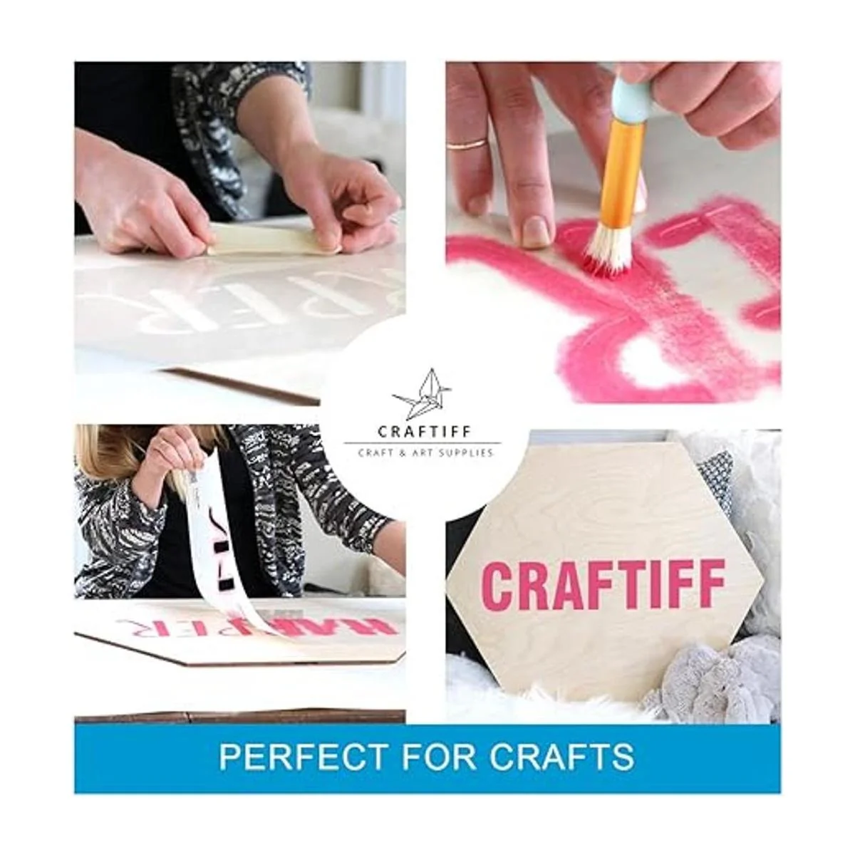 Craftiff Plantillas de 30 unidades 6 mil extra gruesas_5