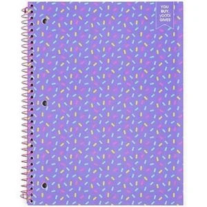 Yoobi Cuadernos impresos en espiral juego de 3_2