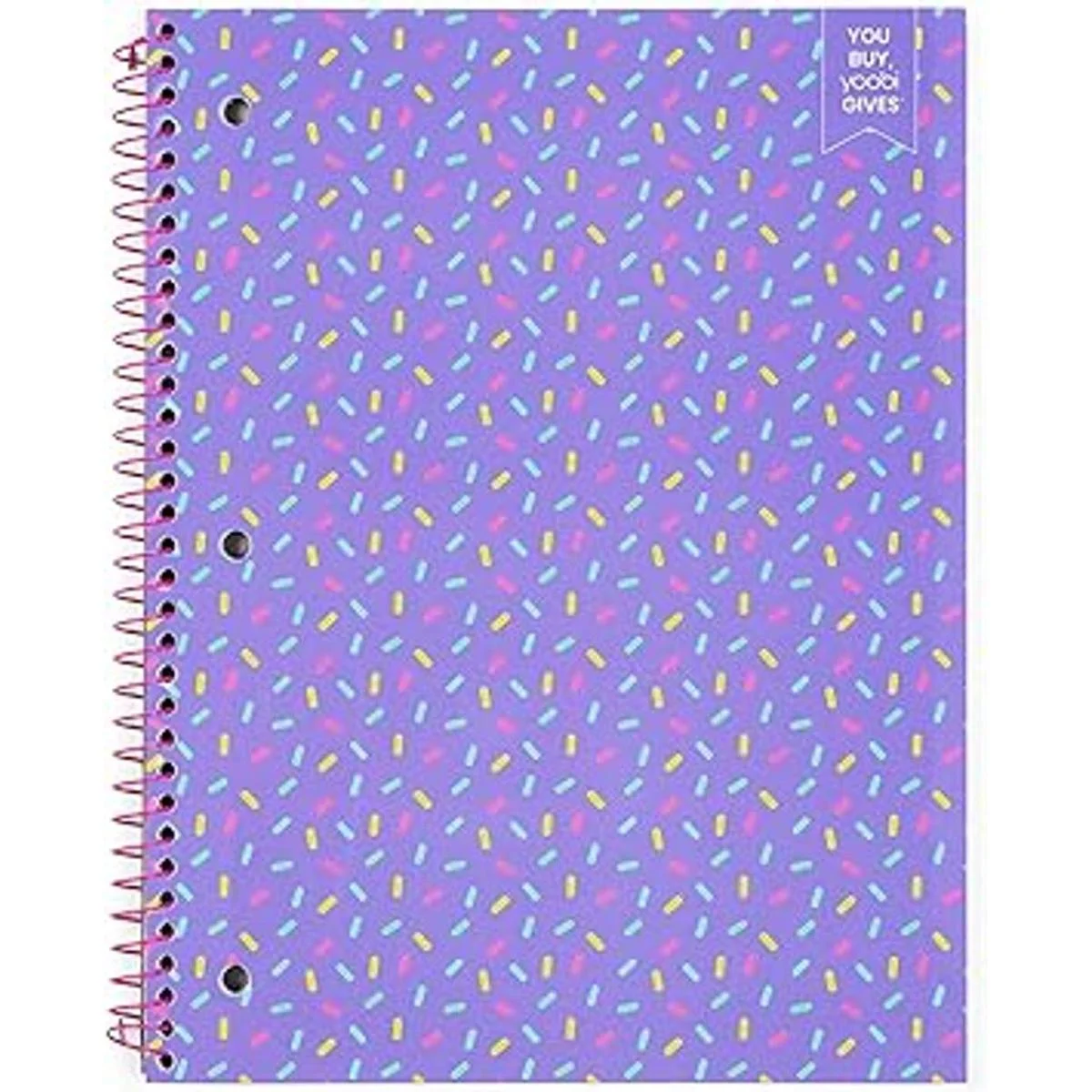 Yoobi Cuadernos impresos en espiral juego de 3_2