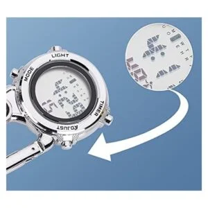 Mosquetón digital con clip correa impermeable y a prueba_6