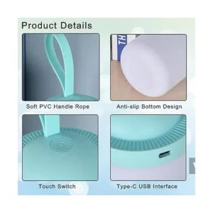 STARTOGO Lámpara nocturna para niños lámpara portátil_2