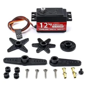 Servo impermeable de 26.5 lbs 180 grados de engranaje de_1