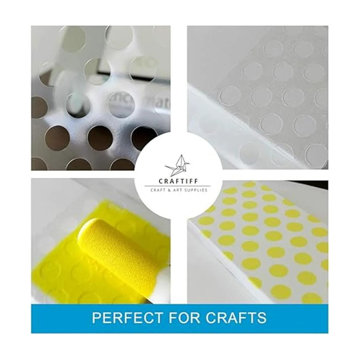 Craftiff Plantillas de 30 unidades 6 mil extra gruesas_7