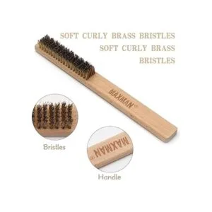 Cepillo de alambre de cobre de 20 6 hileras de mango de_5