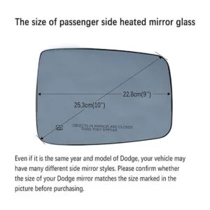 Espejo calefactado para el lado derecho del pasajero_2