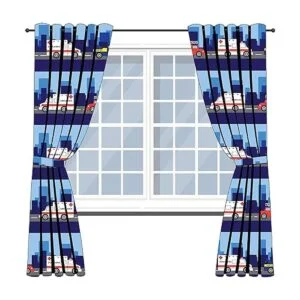Cortinas para niños para decoración de dormitorio con_7
