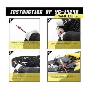 Herramienta de crimpado Molex yangoutool 1424B Weather_4