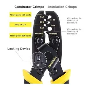 Herramienta de crimpado Molex yangoutool 1424B Weather_3