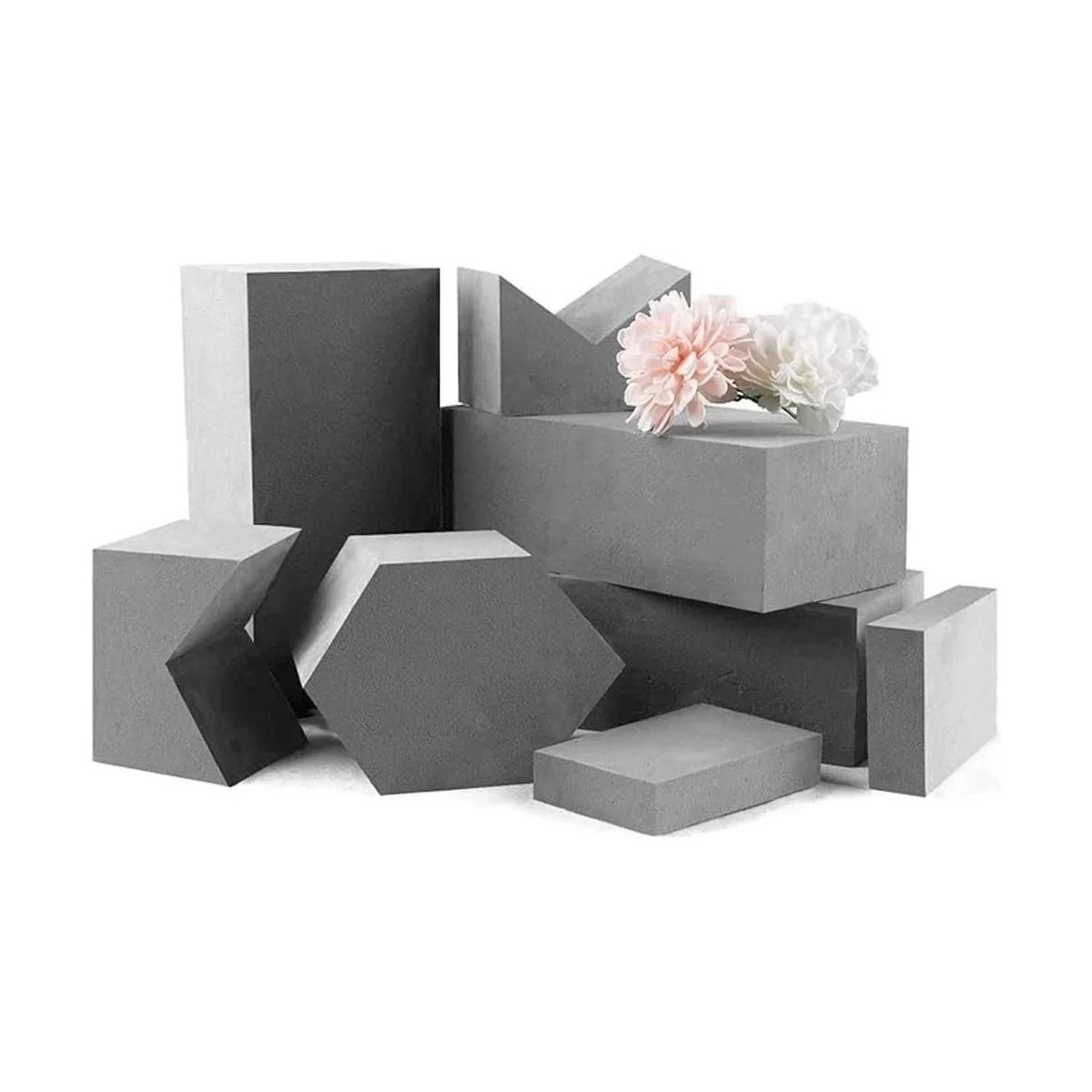 LOMIMOS Ladrillos de espuma floral seca suministros de_4