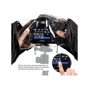 DSLR Funda de lluvia para cámara sin espejo impermeable_3
