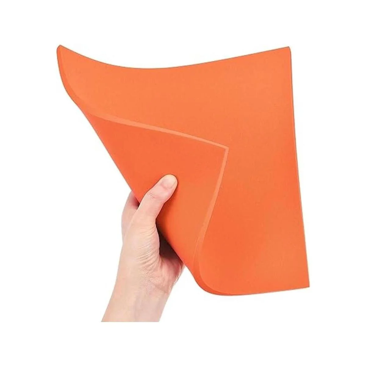 uxcell Hojas de espuma EVA de color naranja de 10.0 x 10.0_5