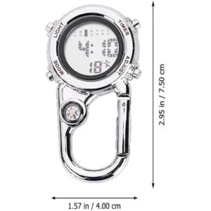 Mosquetón digital con clip correa impermeable y a prueba_3