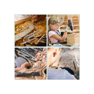 15 piezas de madera tallado grabado broca carpintería_7
