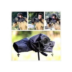 DSLR Funda de lluvia para cámara sin espejo impermeable_4