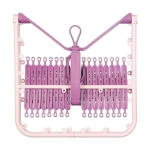 Perchas plegables con 32 pinzas para la ropa ropa_4