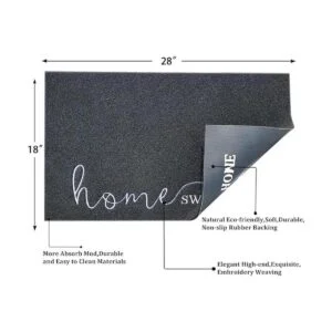 AAZZKANG Tapete de puerta para exteriores con respaldo de_2