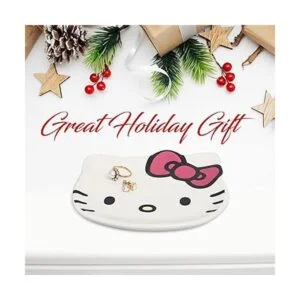 Hello Kitty Soporte de baratija para aros Plato de_6