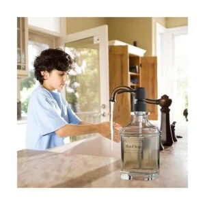 GLADPURE Dispensador de jabón paquete de 2 dispensadores_7