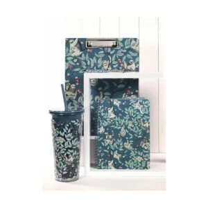 Vera Bradley Vaso de viaje con tapa y popote vaso aislado_4