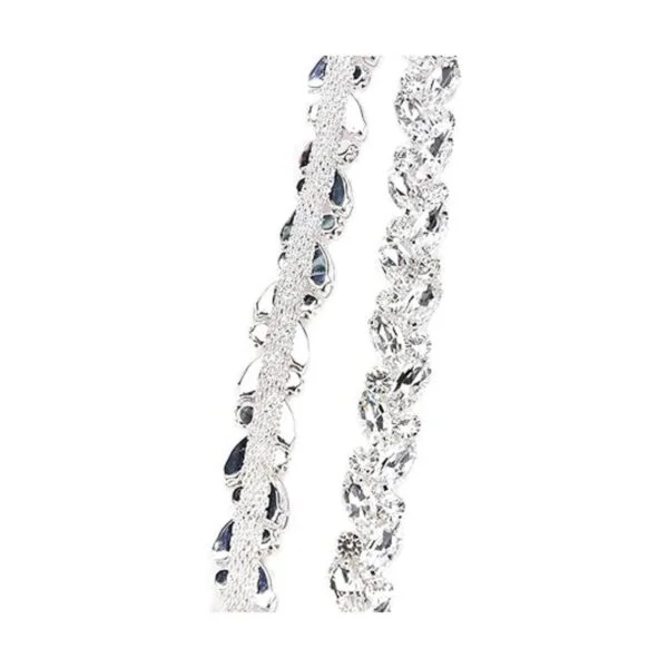 XINMILI Cadena de diamantes de imitación de cristal denso_2