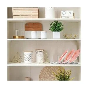 Paquete de 2 escurridores de platos escurridor retráctil_6