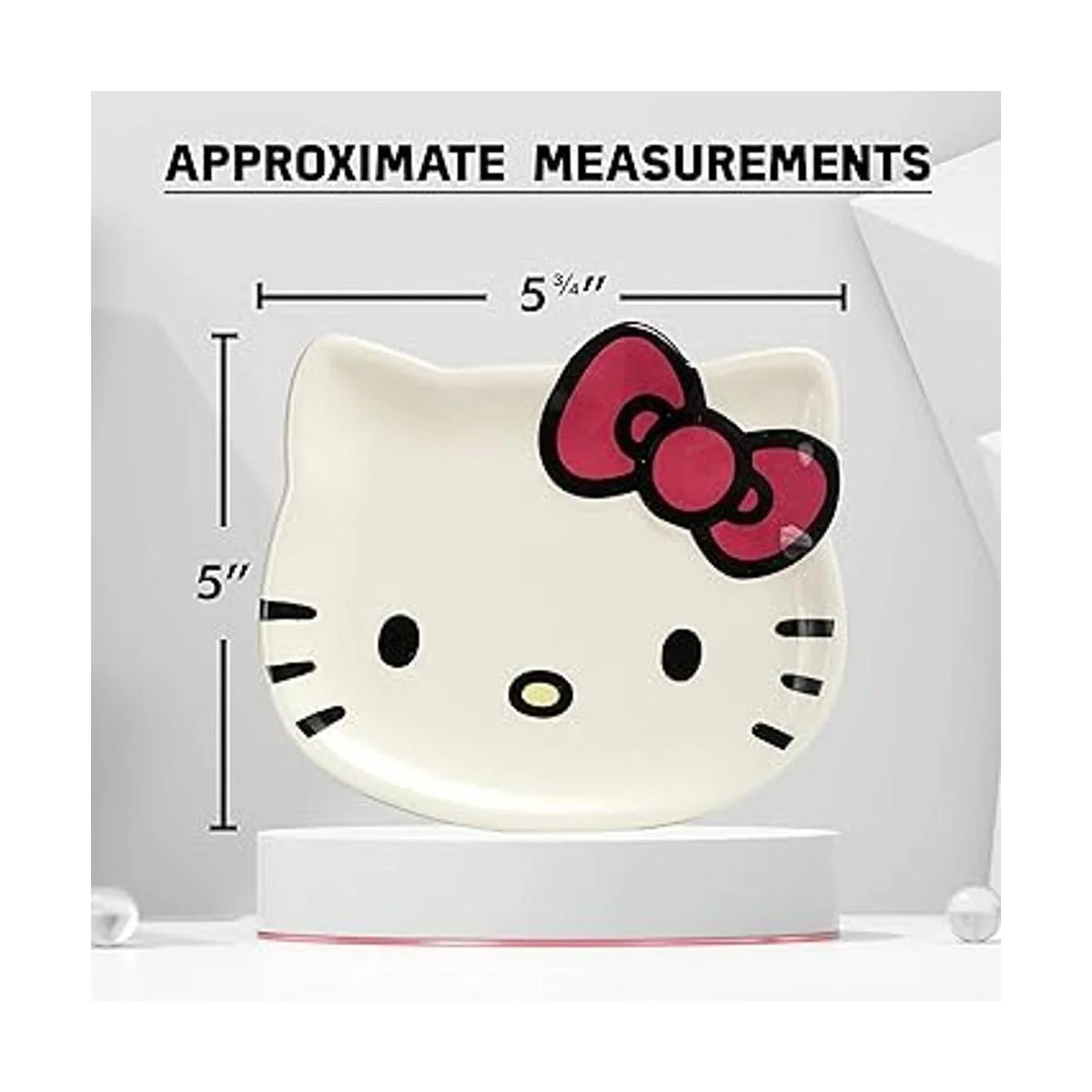 Hello Kitty Soporte de baratija para aros Plato de_7