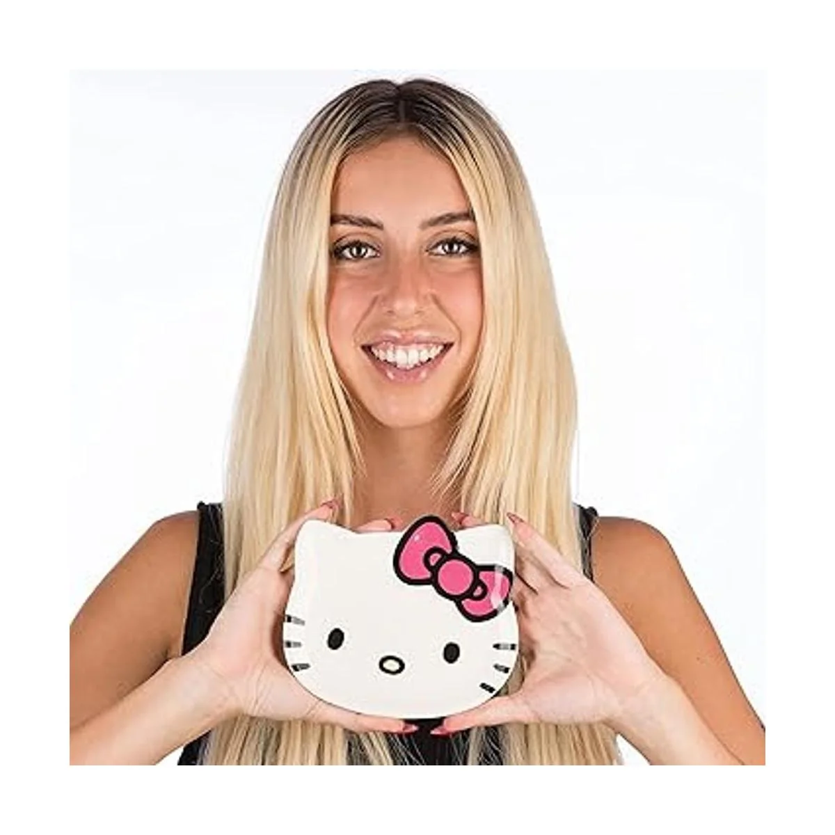 Hello Kitty Soporte de baratija para aros Plato de_3